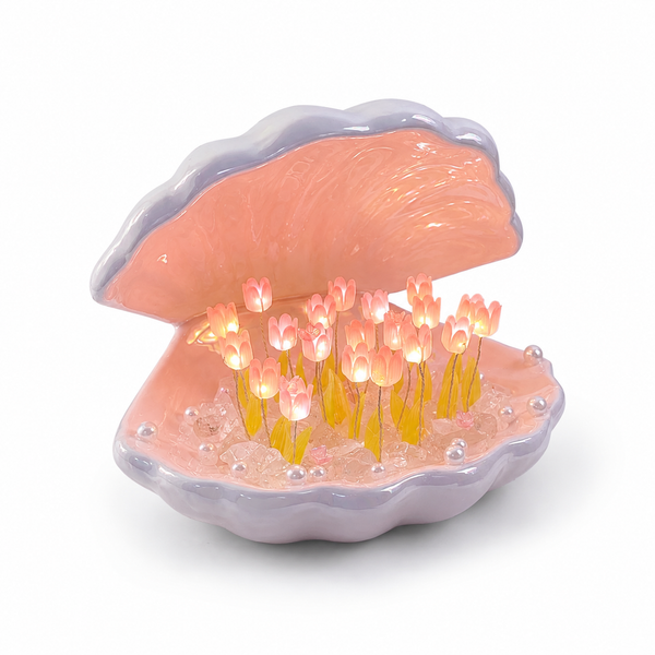Pink Shell Tulip DIY Night Light