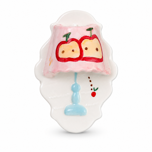 Apple Ceramic Fridge Night Light Set